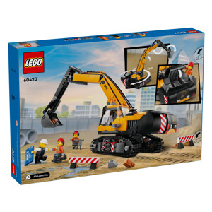 Lego Yellow Construction Excavator 60420